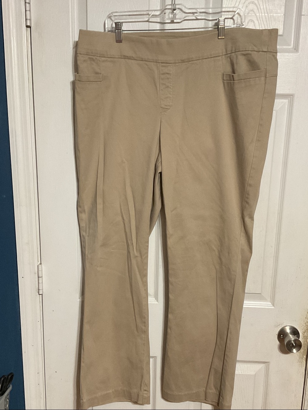 Lee Natural fitWomen's Boot Cut Pants in Khaki Tan size 18W